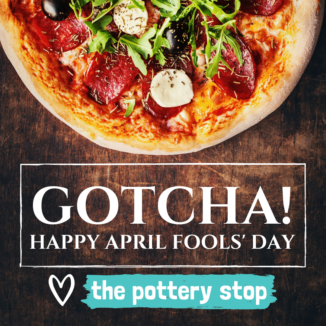 Pizza At The Pottery Stop The Pottery Stop Paint Your Own Pottery